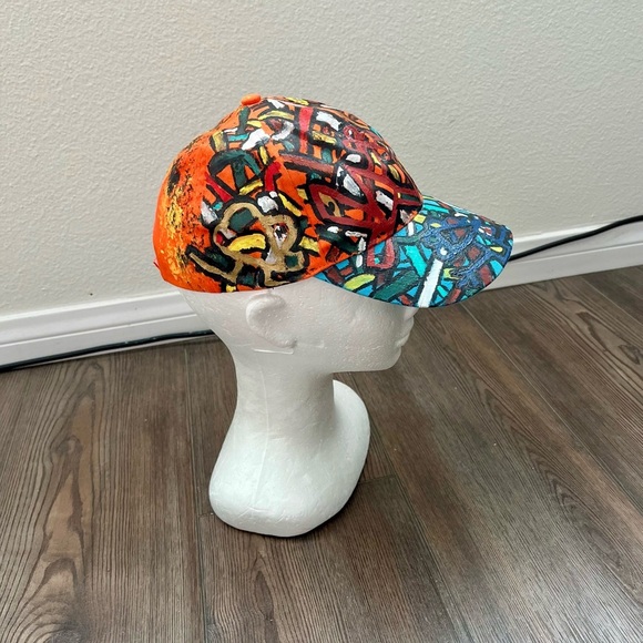 Colorful Abstract Pattern Cap - Picture 3 of 8